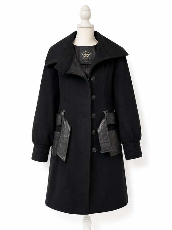 Mackage Jackets & Blazers - Mackage Black Coat with Gold Logo